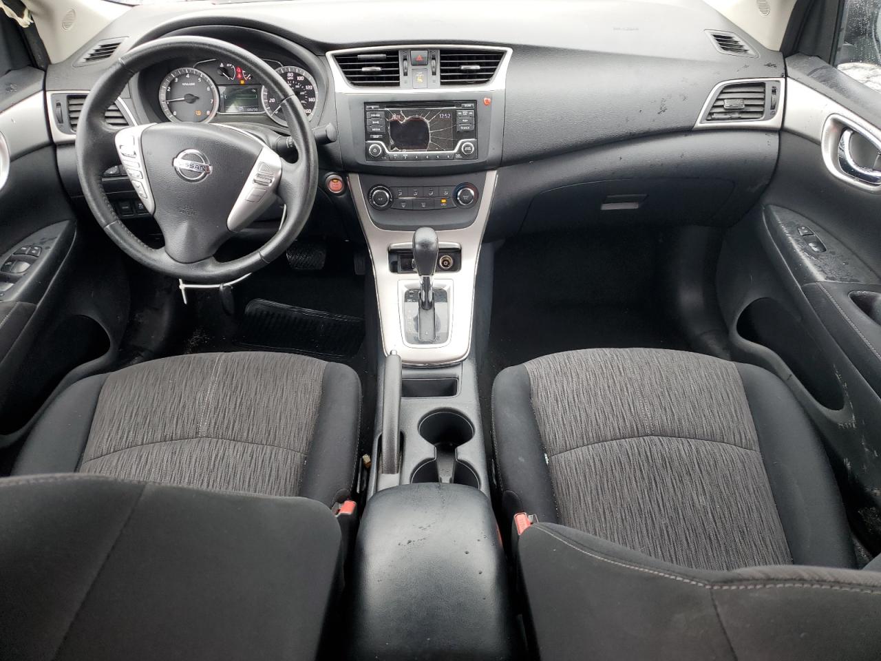 2015 Nissan Sentra VIN 3N1AB7APXFY243321 Copart auction photo, side damage thumbnail 8