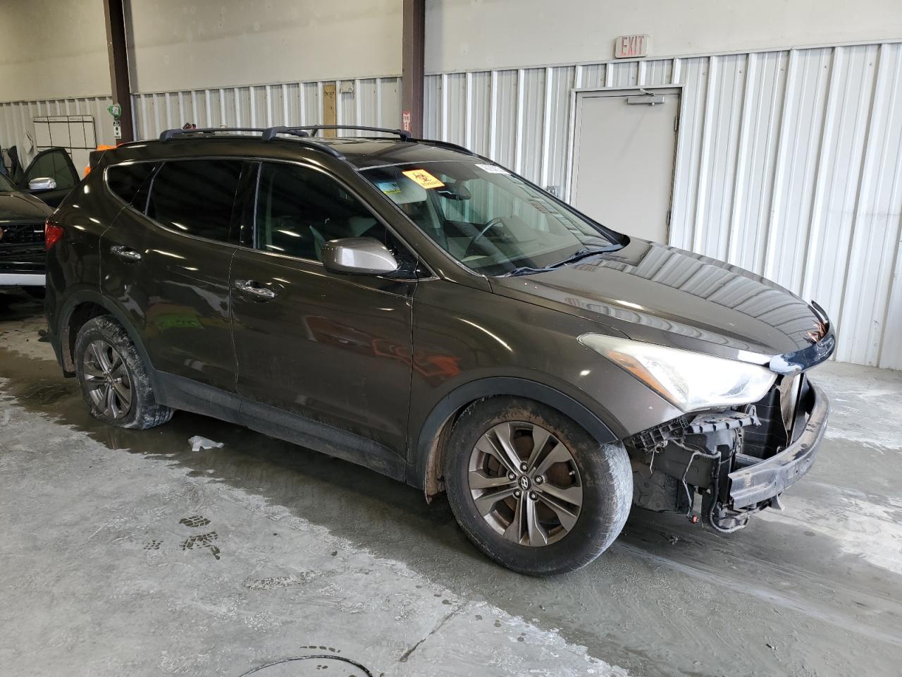 2014 Hyundai Santa Fe VIN 5XYZUDLB5EG215763 Copart auction photo, front end damage thumbnail 4