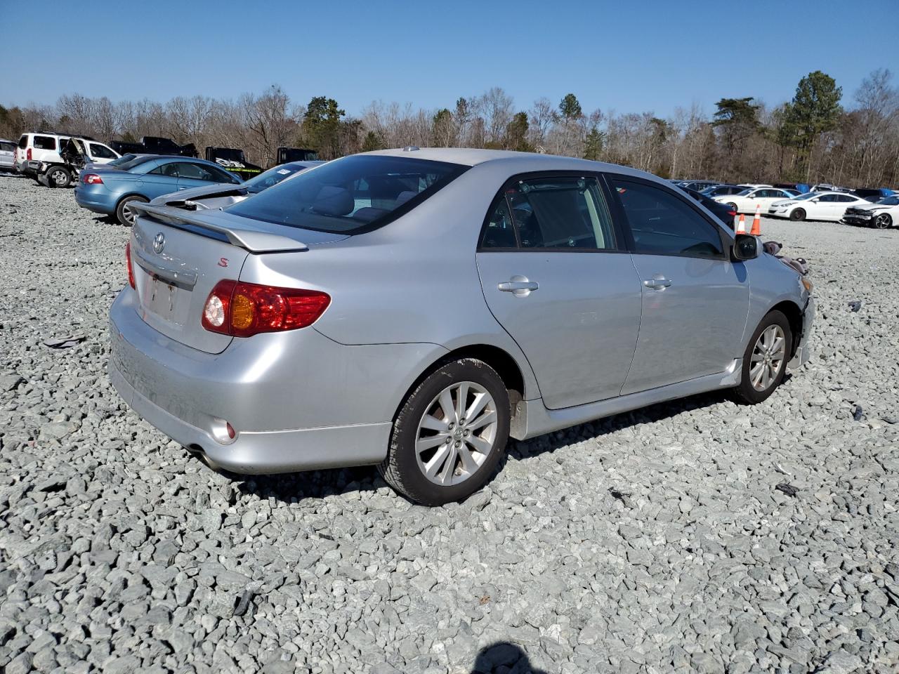 2010 Toyota Corolla VIN 1NXBU4EE6AZ269750 Copart auction photo, front end damage thumbnail 3