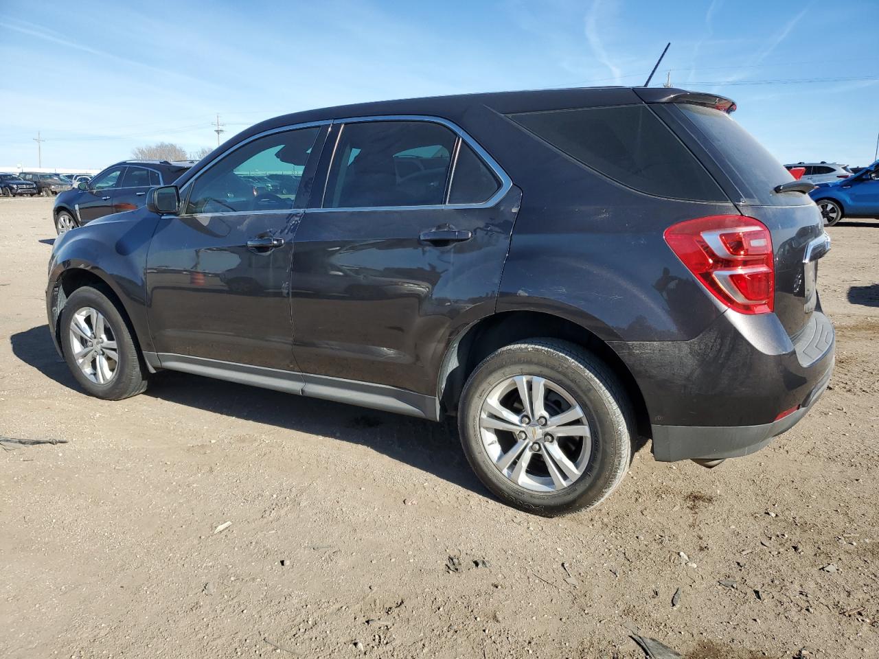 2016 Chevrolet Equinox VIN 2GNALBEK9G6304843 Copart auction photo, front end / side damage thumbnail 2