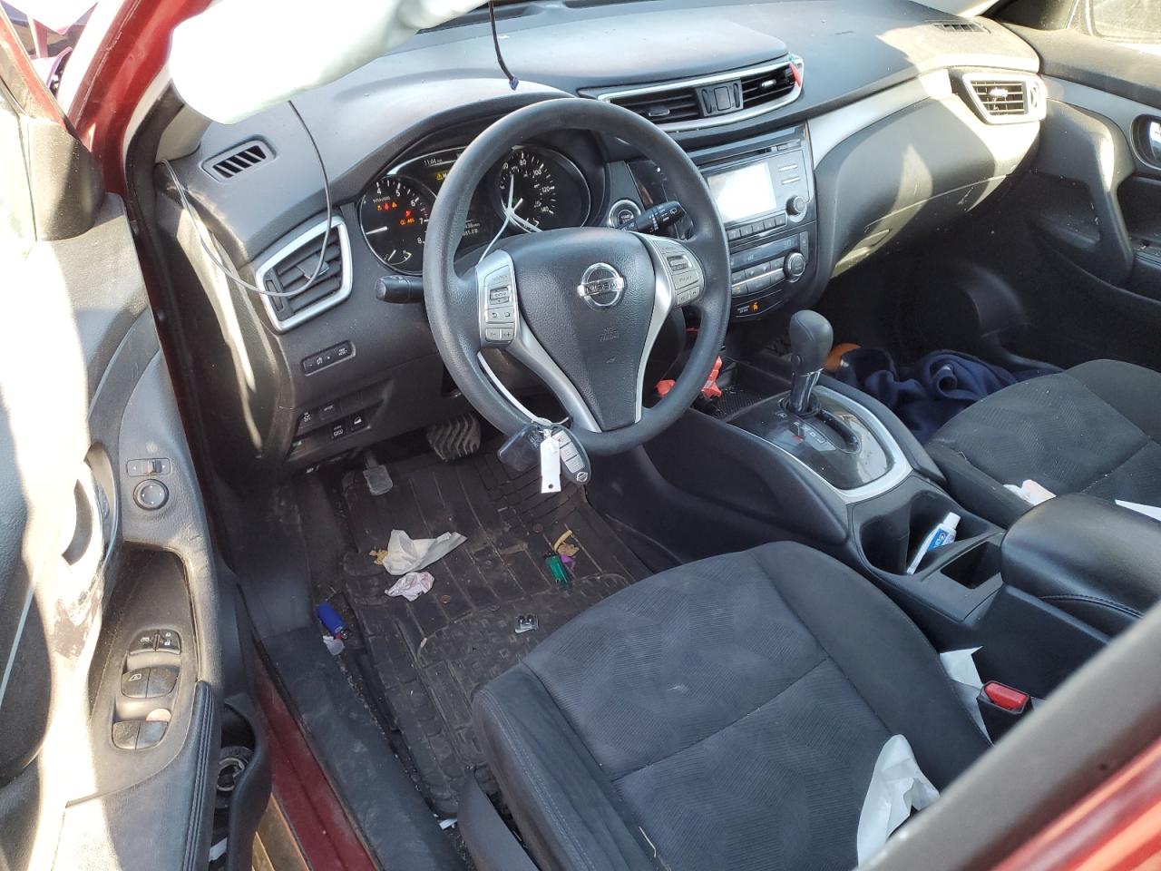 2015 Nissan Rogue VIN KNMAT2MV5FP545351 Copart auction photo, all over damage thumbnail 8