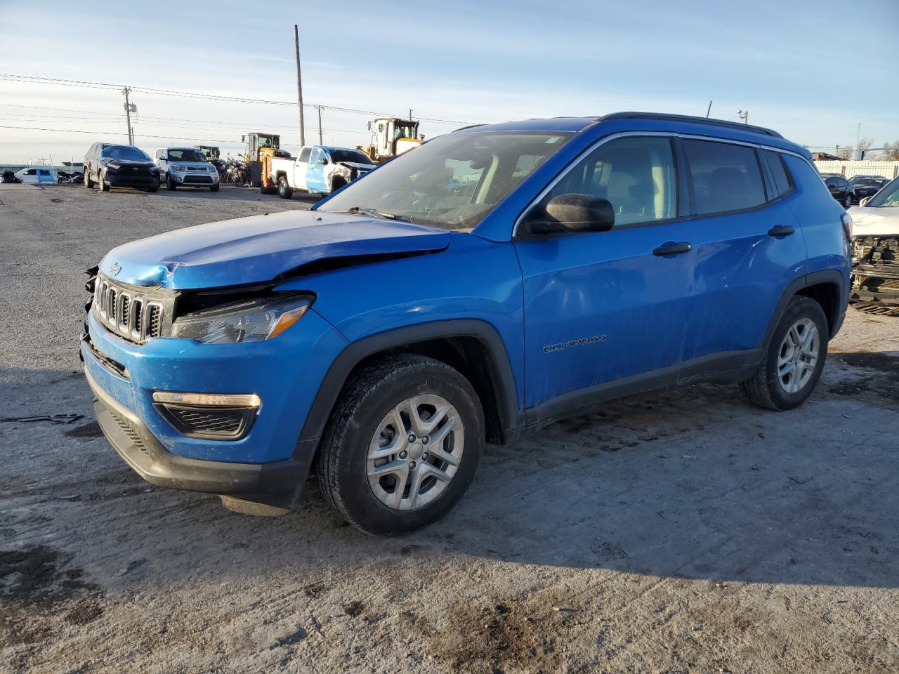 2021 Jeep Compass VIN 3C4NJCAB8MT514580