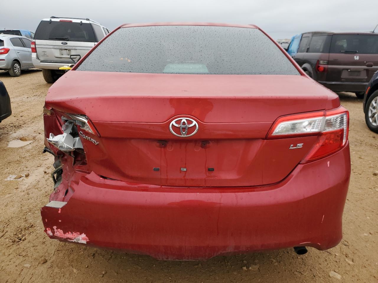 2012 Toyota Camry VIN 4T4BF1FK2CR216372 Copart auction photo, rear end / minor dent/scratches damage thumbnail 6