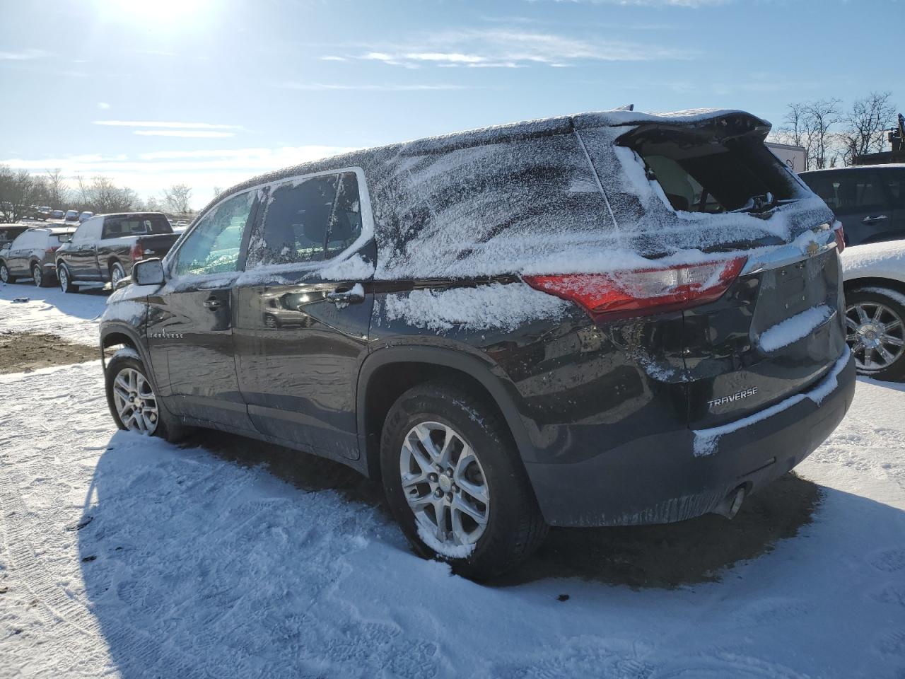 2021 Chevrolet Traverse VIN 1GNERFKW6MJ169110 Copart auction photo, front end damage thumbnail 2