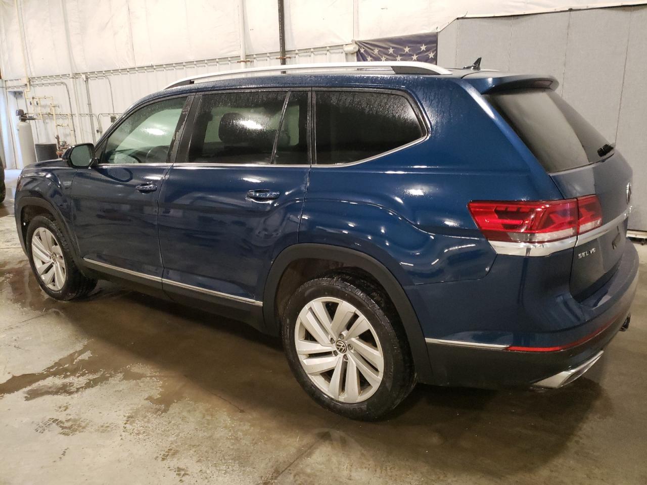 2021 Volkswagen Atlas VIN 1V2BR2CA6MC520253 Copart auction photo, side / front end damage thumbnail 2