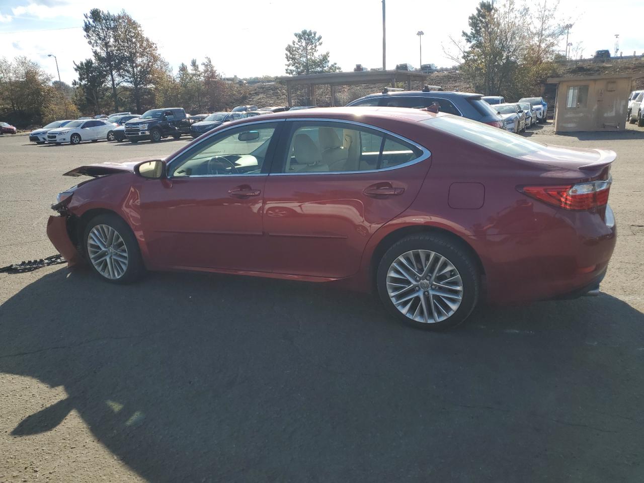2013 Lexus ES VIN JTHBK1GG5D2069142 Copart auction photo, front end damage thumbnail 2