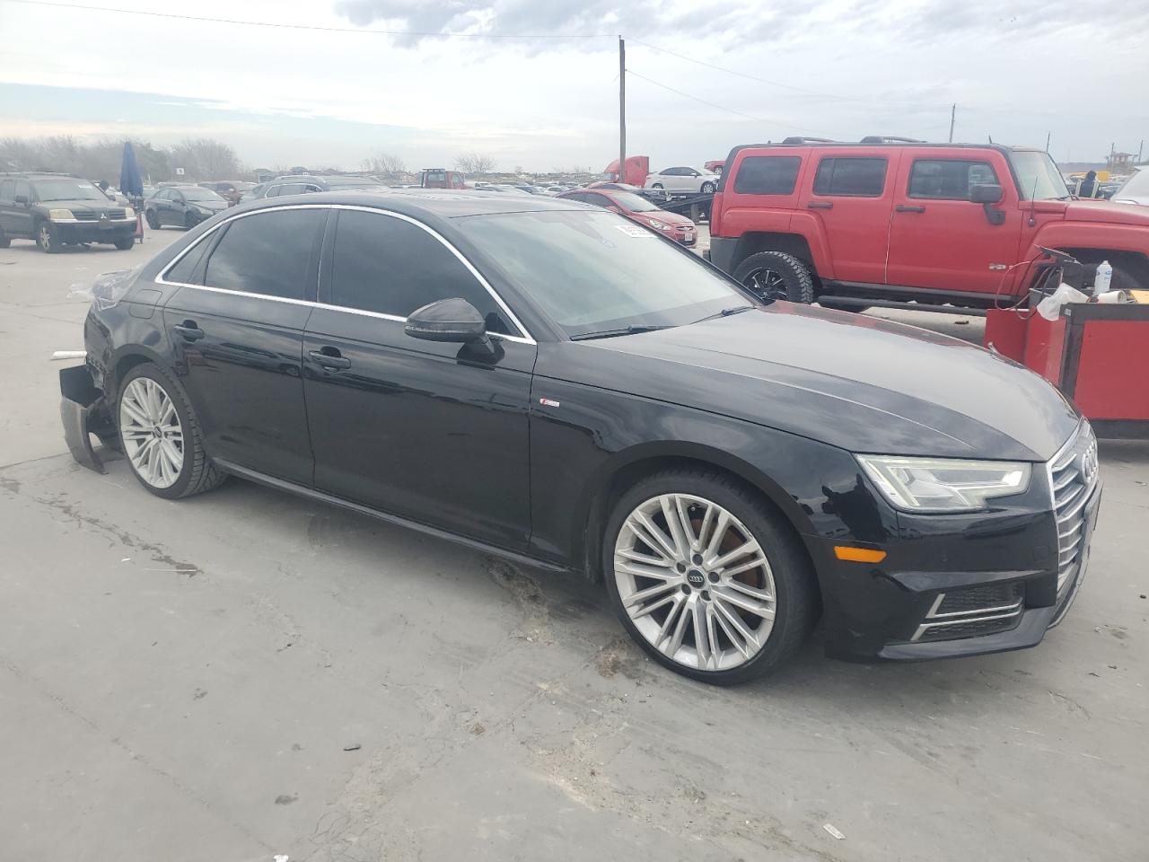 2018 Audi A4 VIN WAULMAF48JA154370 Copart auction photo, rear end damage thumbnail 4
