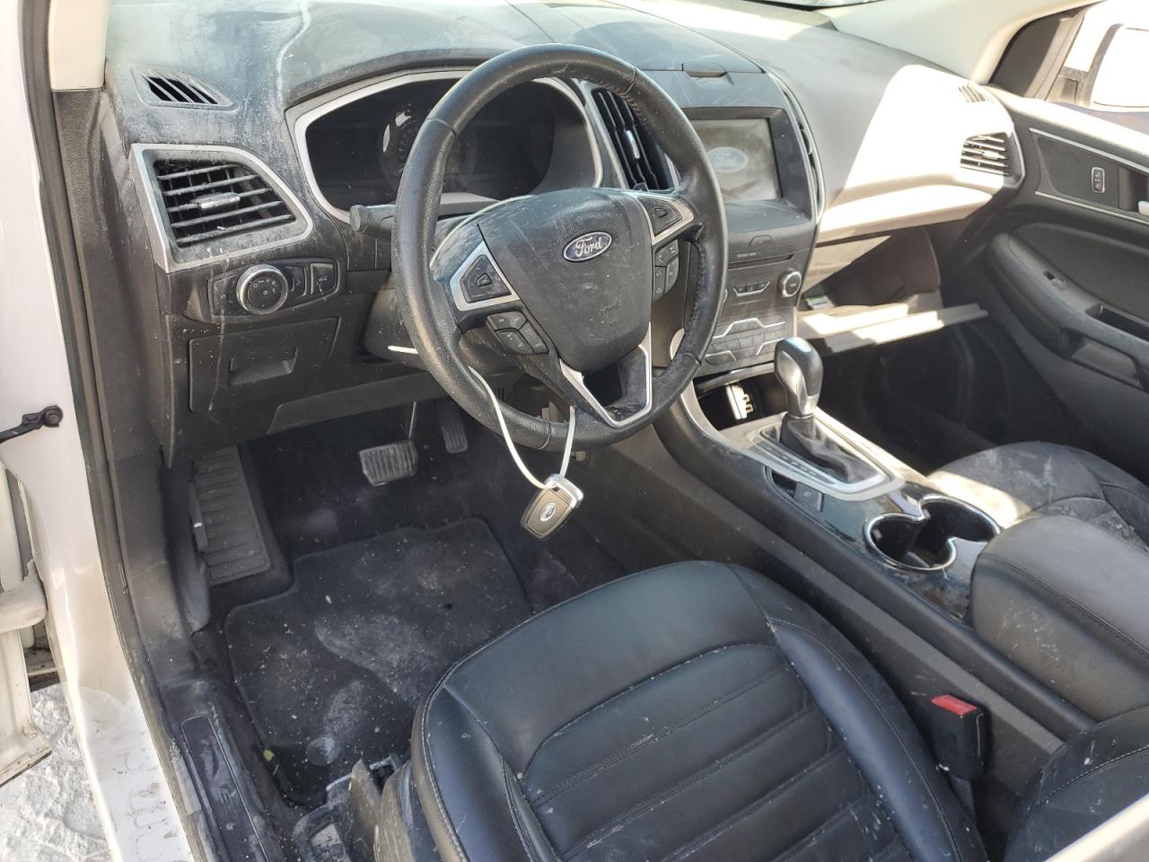 2017 Ford Edge VIN 2FMPK4J92HBB19008 Copart auction photo, burn / water/flood damage thumbnail 8