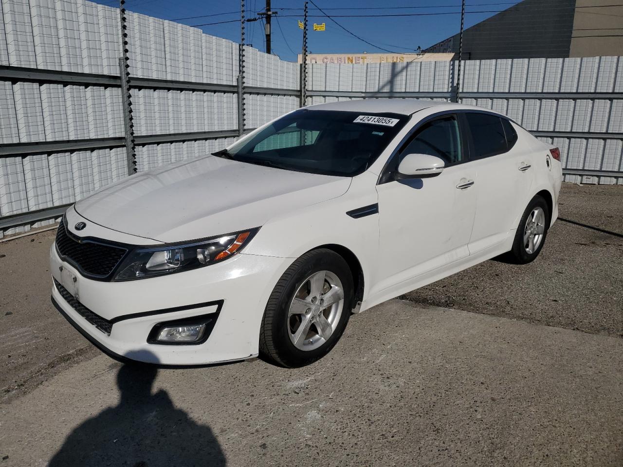 2015 KIA Optima VIN KNAGM4A71F5640040