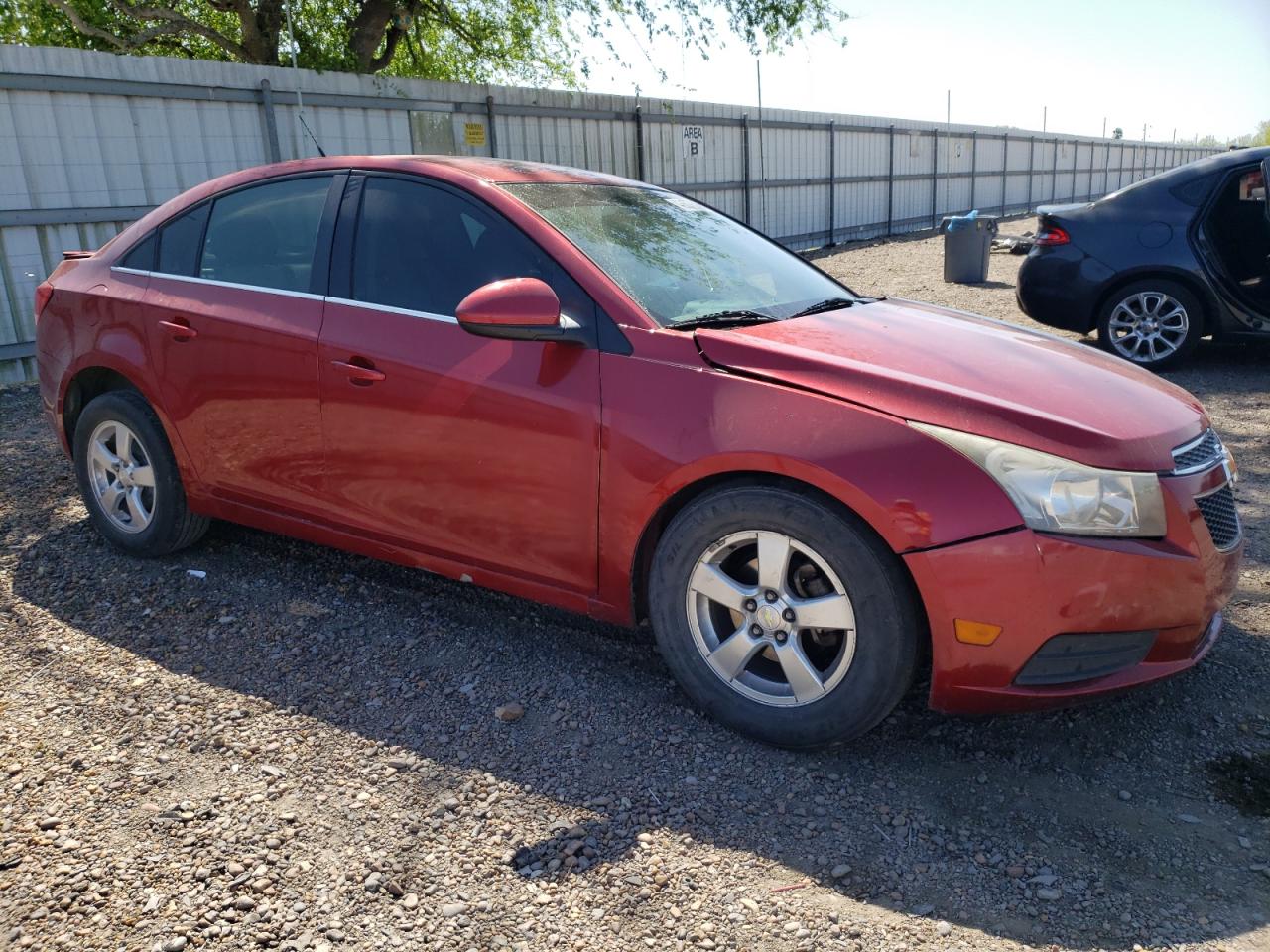 2013 Chevrolet Cruze VIN 1G1PH5SB5D7124998 Copart auction photo, rear end / front end damage thumbnail 4