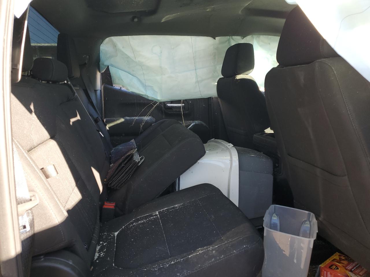2021 Chevrolet Silverado VIN 1GCPYFEL3MZ384287 Copart auction photo, rollover damage thumbnail 11