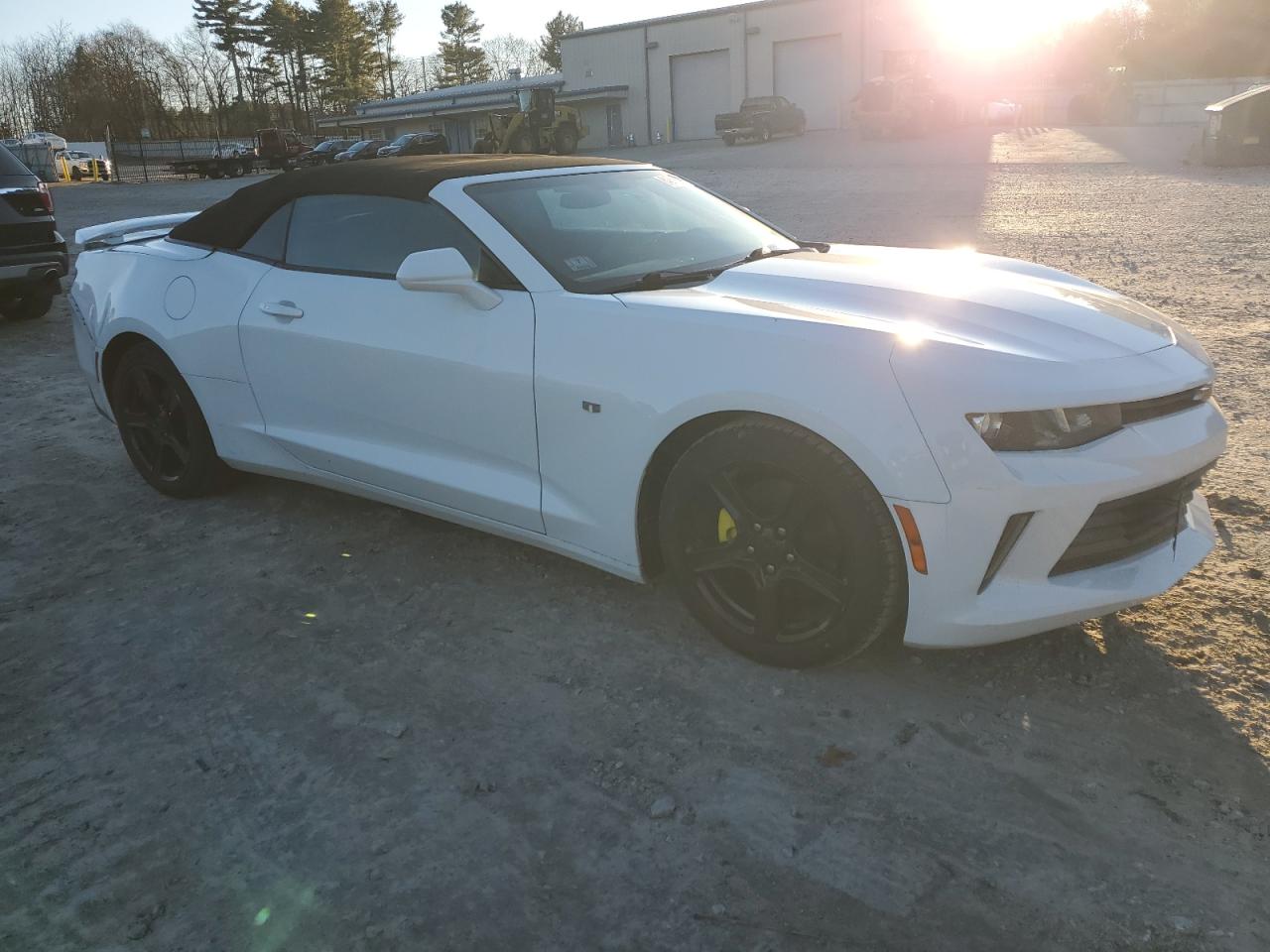 2018 Chevrolet Camaro VIN 1G1FB3DX5J0142822 Copart auction photo, rear end damage thumbnail 4