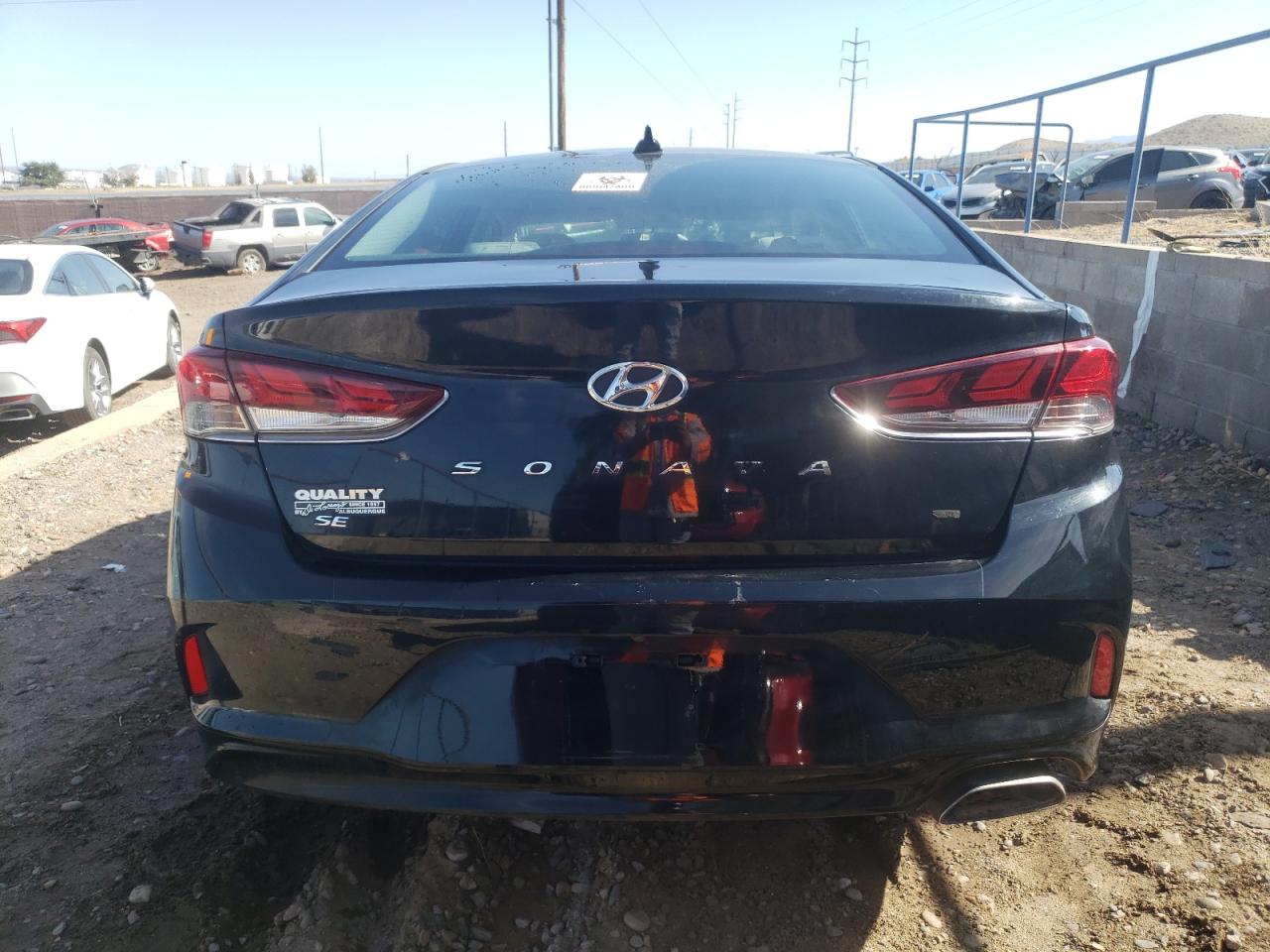 2018 Hyundai Sonata VIN 5NPE24AF1JH601724 Copart auction photo, water/flood / front end damage thumbnail 6