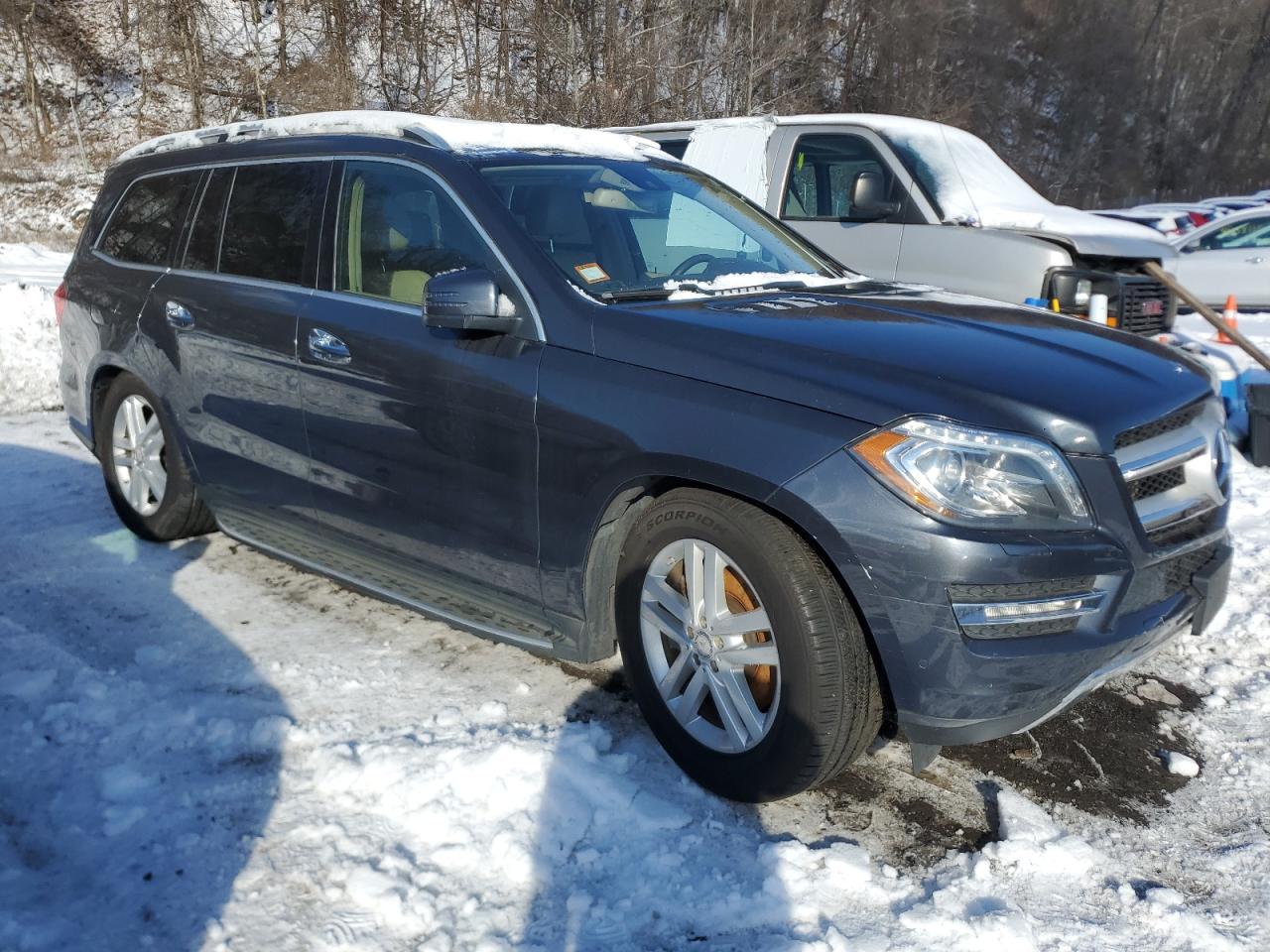 2013 Mercedes-Benz GL-klasse VIN 4JGDF7CE3DA134058 Copart auction photo, mechanical damage thumbnail 4