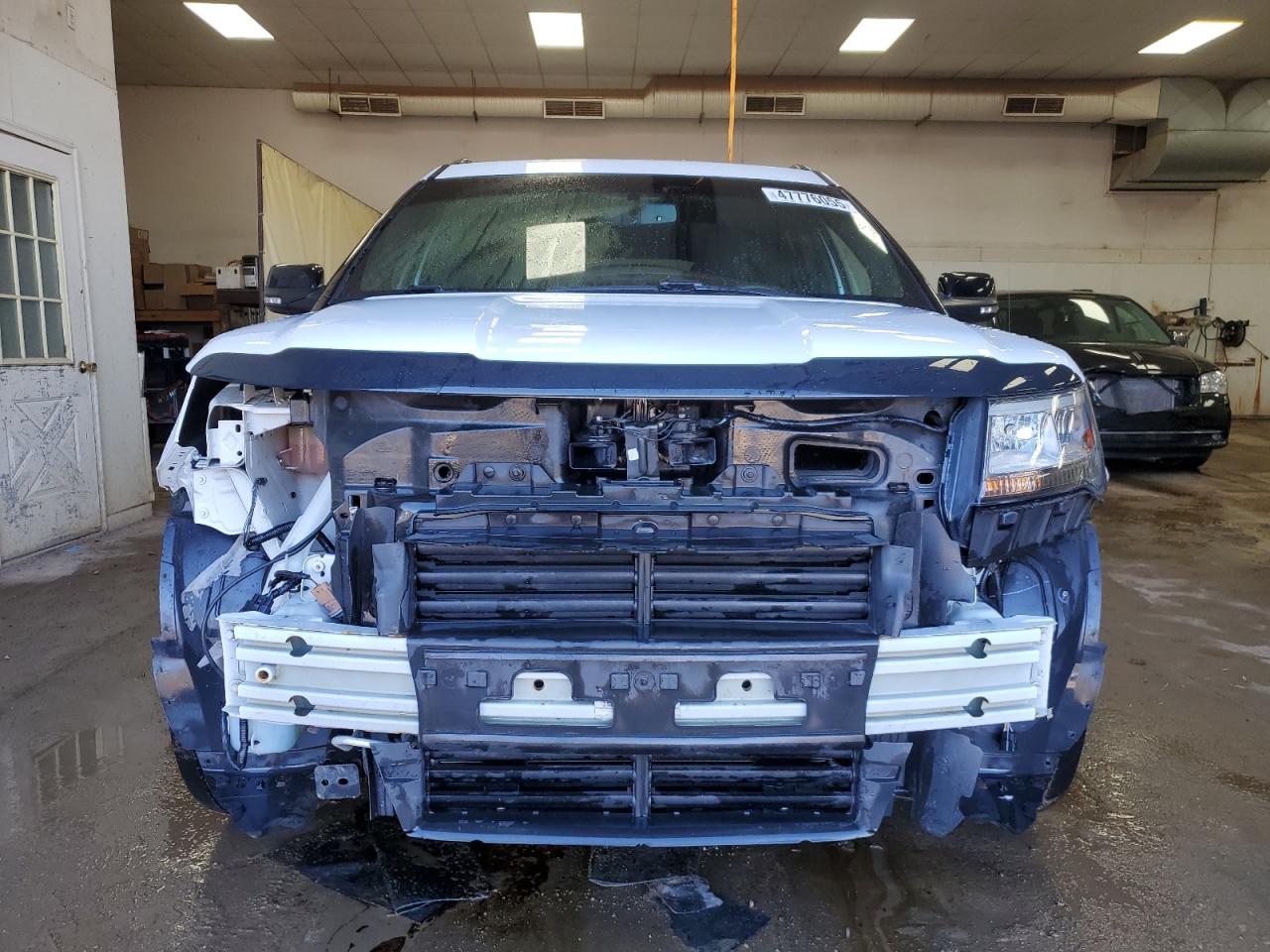 2018 Ford Explorer VIN 1FM5K8D87JGA29756 Copart auction photo, front end / side damage thumbnail 5