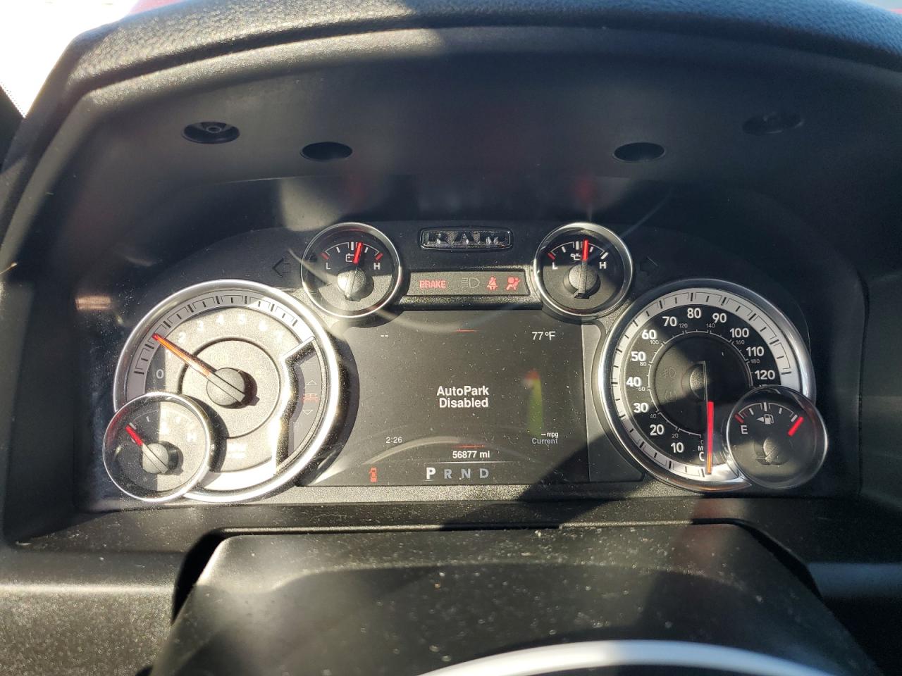 2021 RAM 1500 VIN 1C6RR7GG4MS513861 Copart auction photo, front end damage thumbnail 9