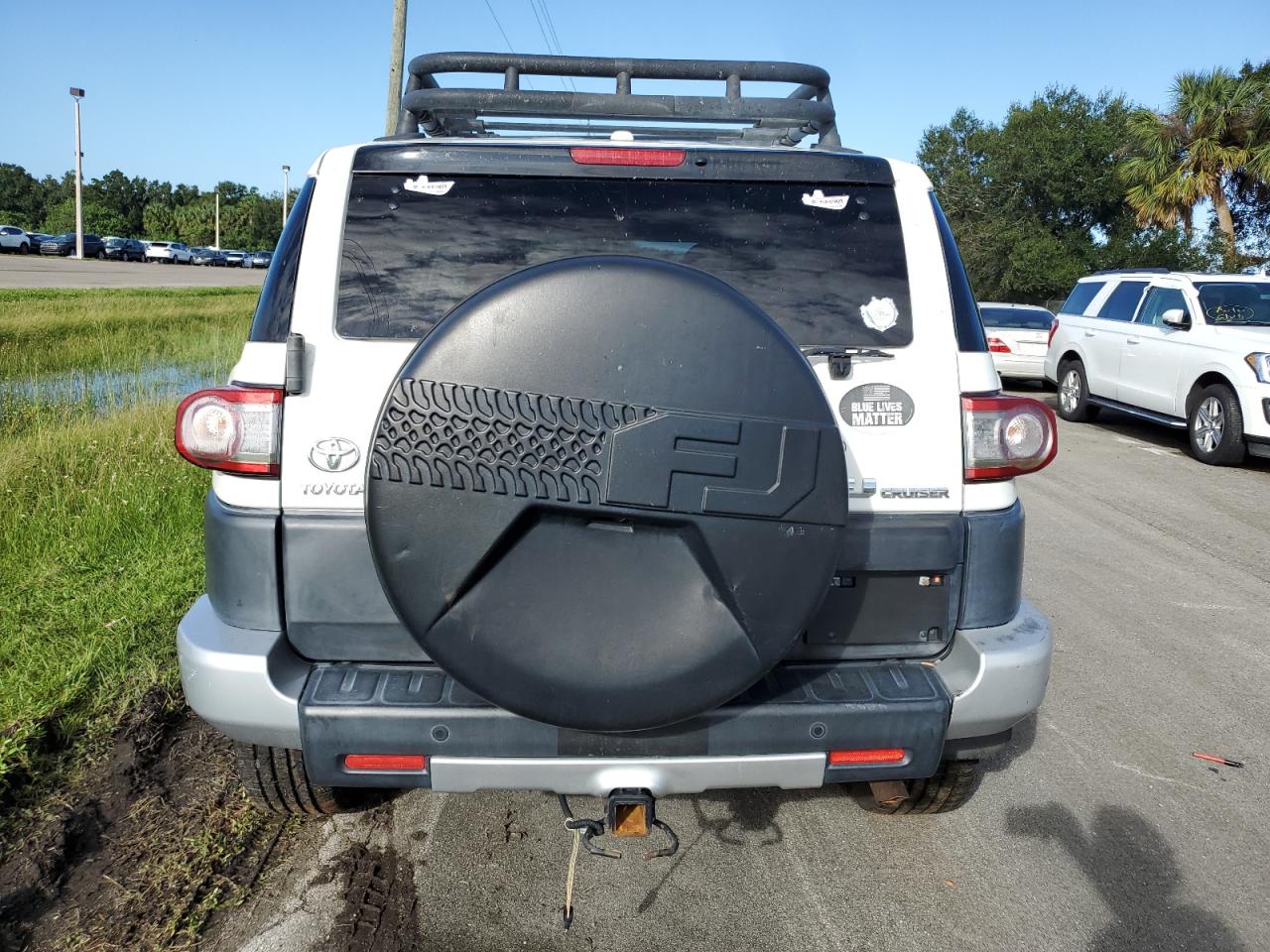2014 Toyota FJ Cruiser VIN JTEBU4BF3EK201663 Copart auction photo, water/flood damage thumbnail 6
