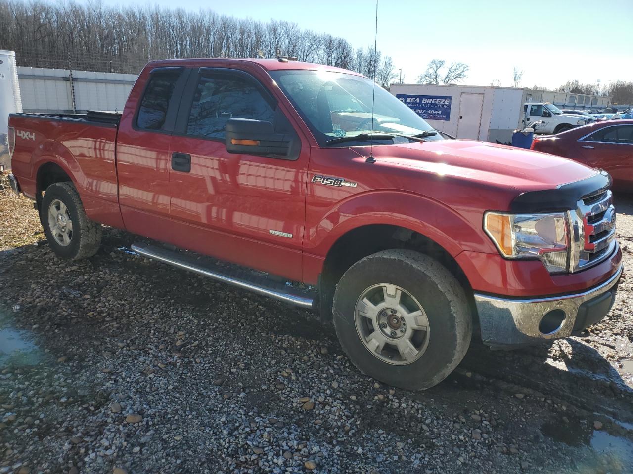 2011 Ford F-150 VIN 1FTFX1ET3BFC46992 Copart auction photo, side / rear end damage thumbnail 4