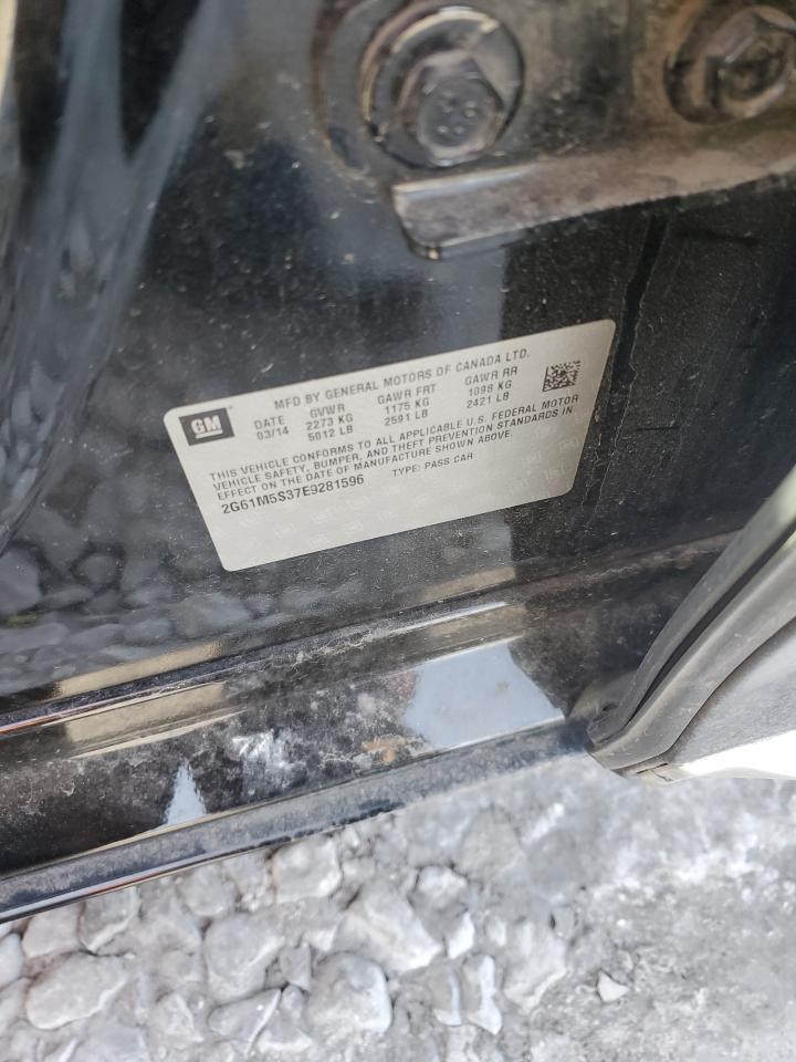 2014 Cadillac XTS VIN 2G61M5S37E9281596 Copart auction photo, front end / rear end damage thumbnail 12