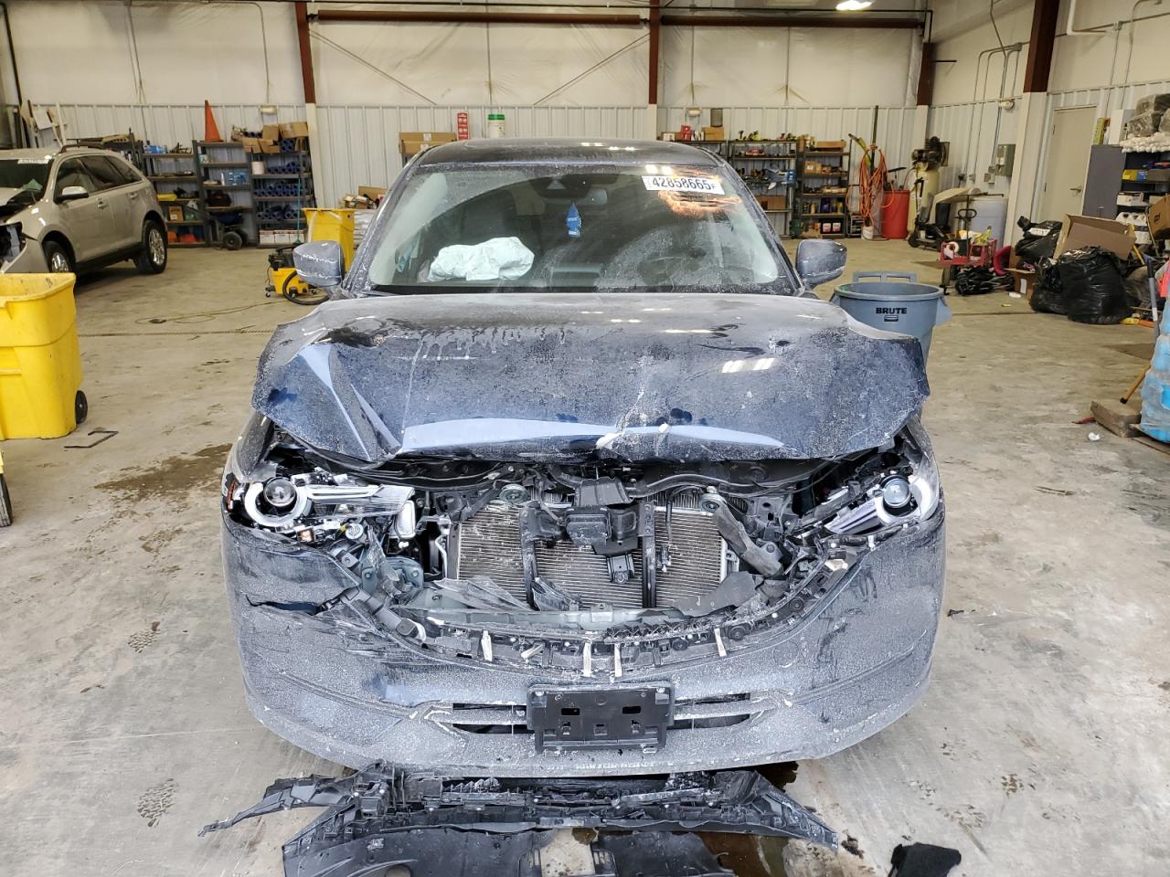 2020 Mazda CX-5 VIN JM3KFBDM5L0855109 Copart auction photo, front end damage thumbnail 5