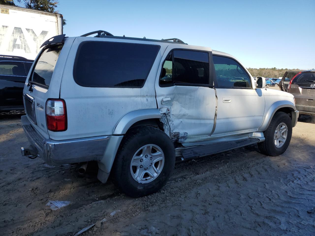 2002 Toyota 4Runner VIN JT3HN86R920372954 Copart auction photo, side damage thumbnail 3