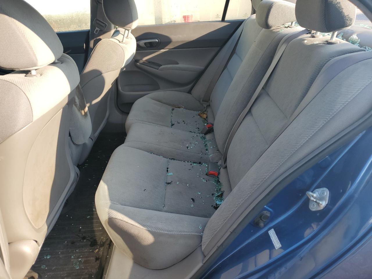 2010 Honda Civic VIN 2HGFA1F56AH581051 Copart auction photo, rear end damage thumbnail 10