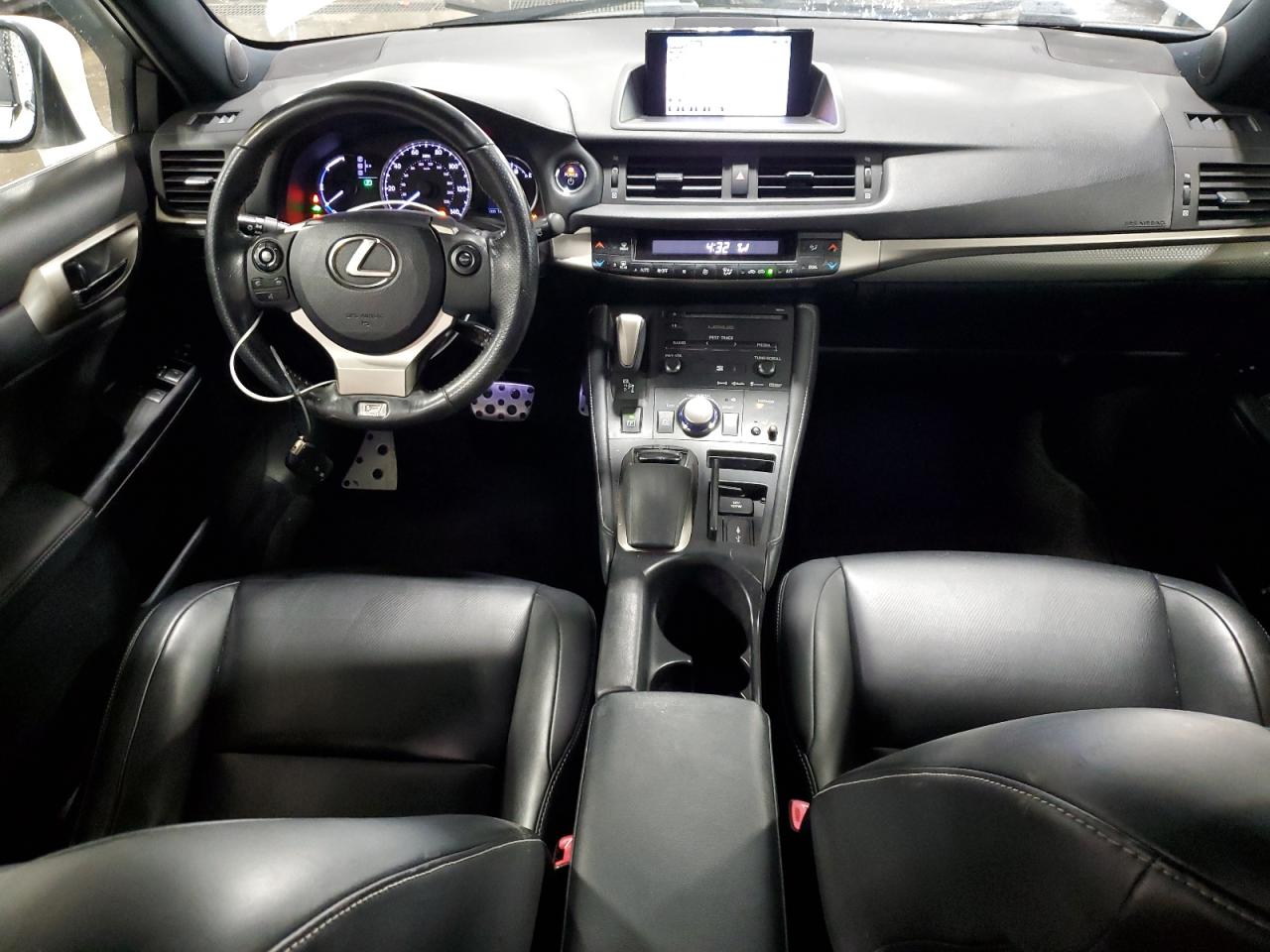 2014 Lexus CT VIN JTHKD5BH6E2183363 Copart auction photo, front end / rear end damage thumbnail 8