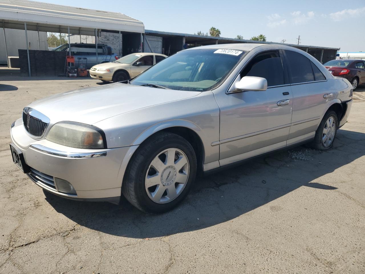 2005 Lincoln LS VIN 1LNHM86S25Y602837
