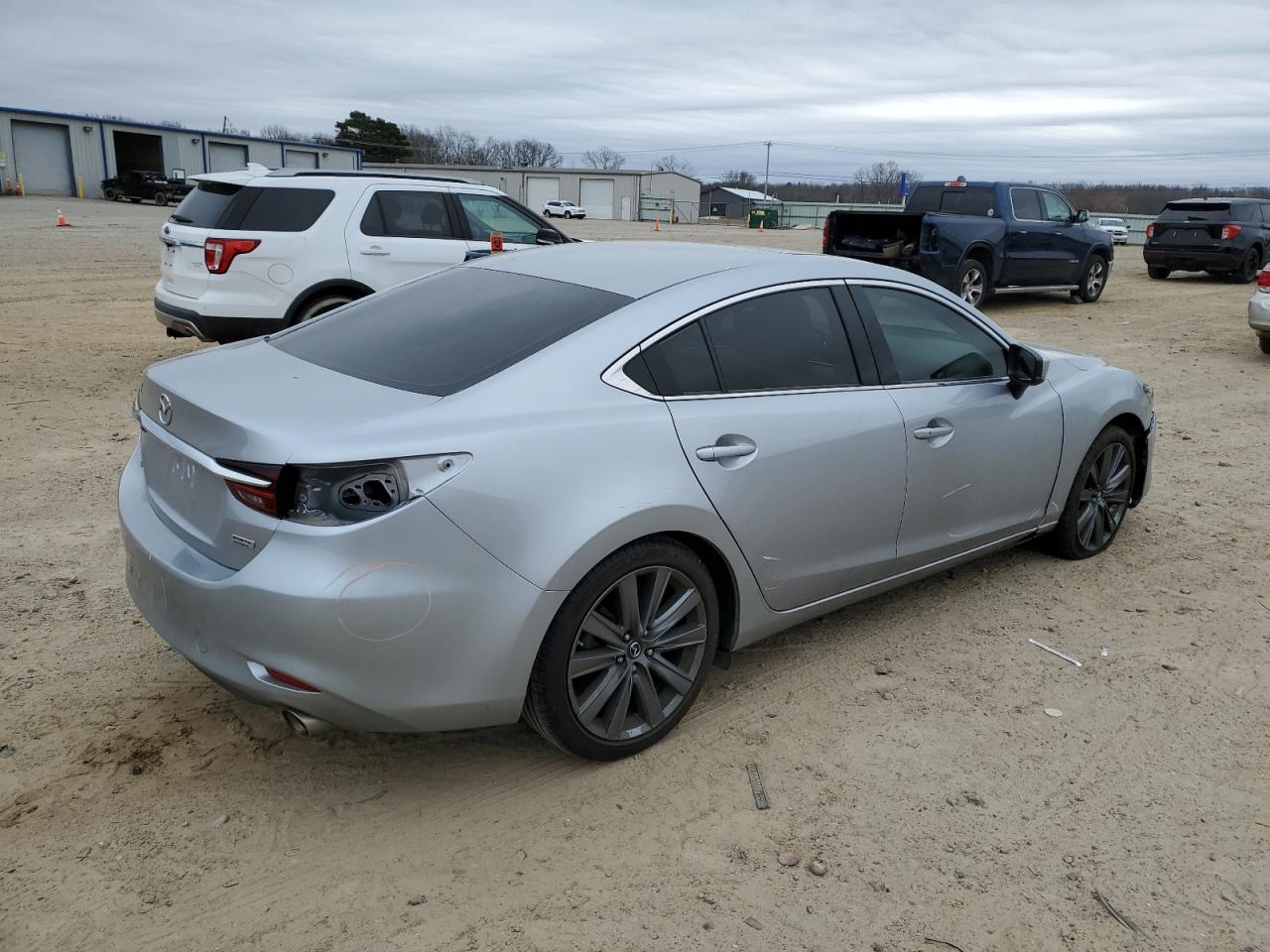 2018 Mazda 6 VIN JM1GL1VM7J1321987 Copart auction photo, all over damage thumbnail 3