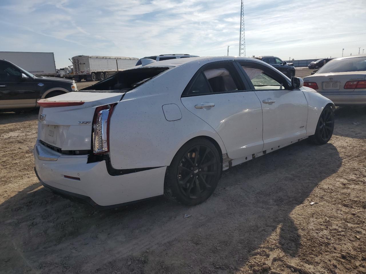2016 Cadillac ATS VIN 1G6AN5SY1G0154106 Copart auction photo, all over / front end damage thumbnail 3