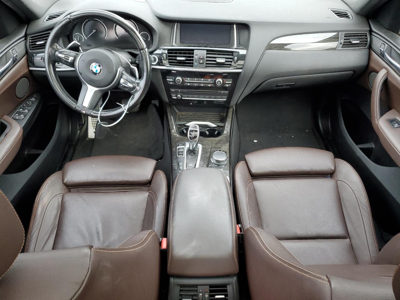 2017 BMW X3 VIN 5UXWX9C59H0T07968 Copart auction photo, mechanical damage thumbnail 8