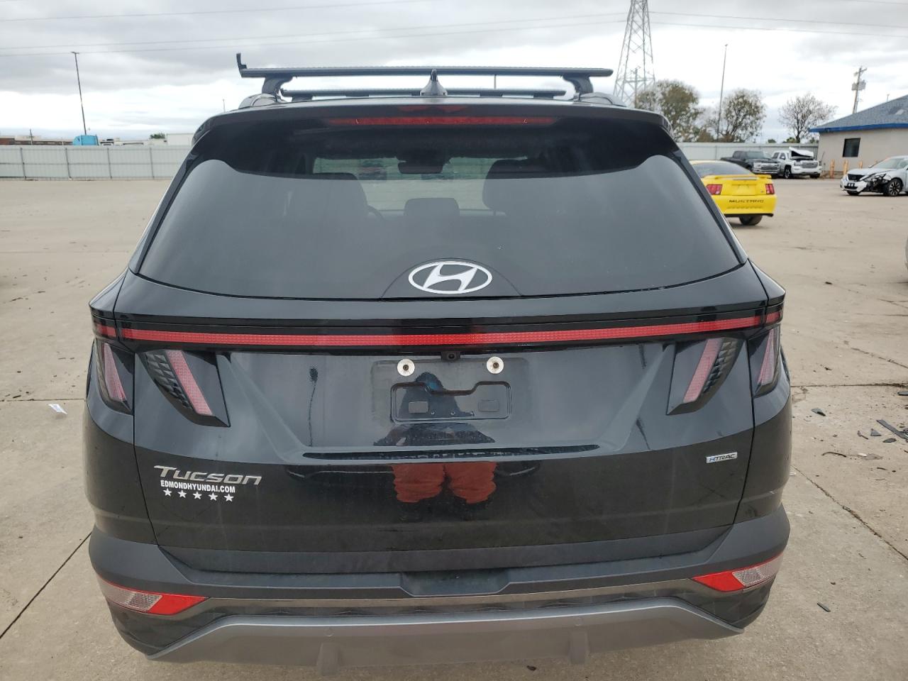 2023 Hyundai Tucson VIN 5NMJECAE5PH173296 Copart auction photo, hail / minor dent/scratches damage thumbnail 6