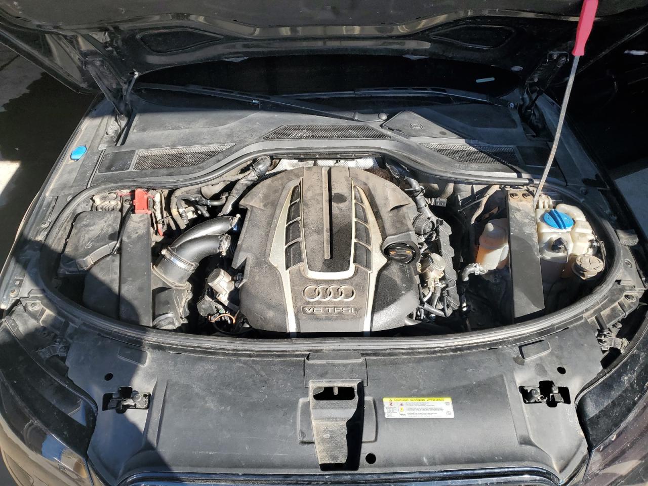 2013 Audi A8 VIN WAUR2AFD5DN025225 Copart auction photo, mechanical damage thumbnail 12
