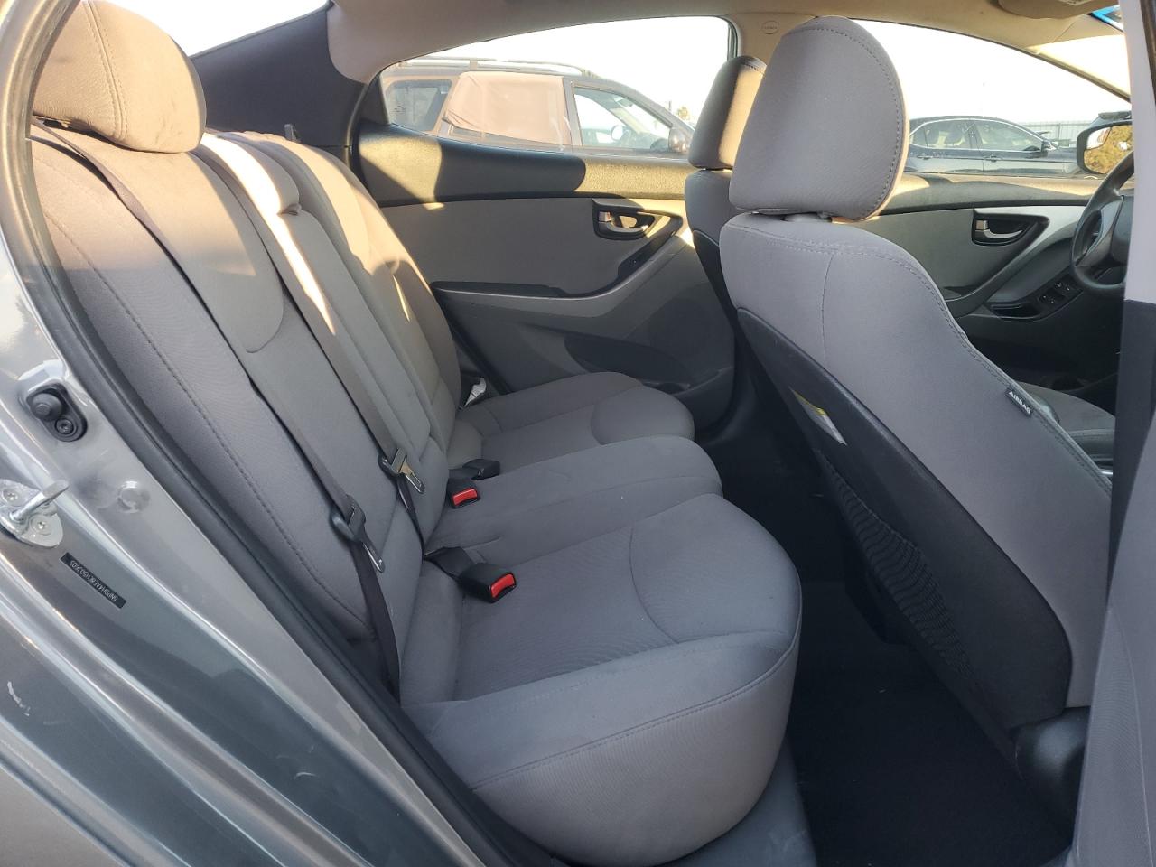 2014 Hyundai Elantra VIN 5NPDH4AE8EH503605 Copart auction photo, rear end / side damage thumbnail 10