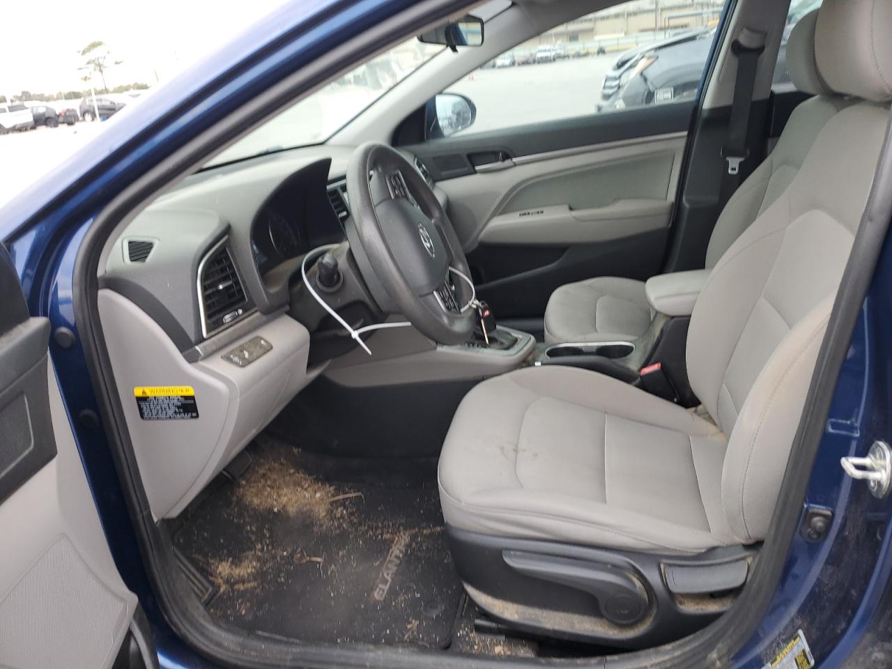 2018 Hyundai Elantra VIN 5NPD84LF1JH218342 Copart auction photo, rear end damage thumbnail 7