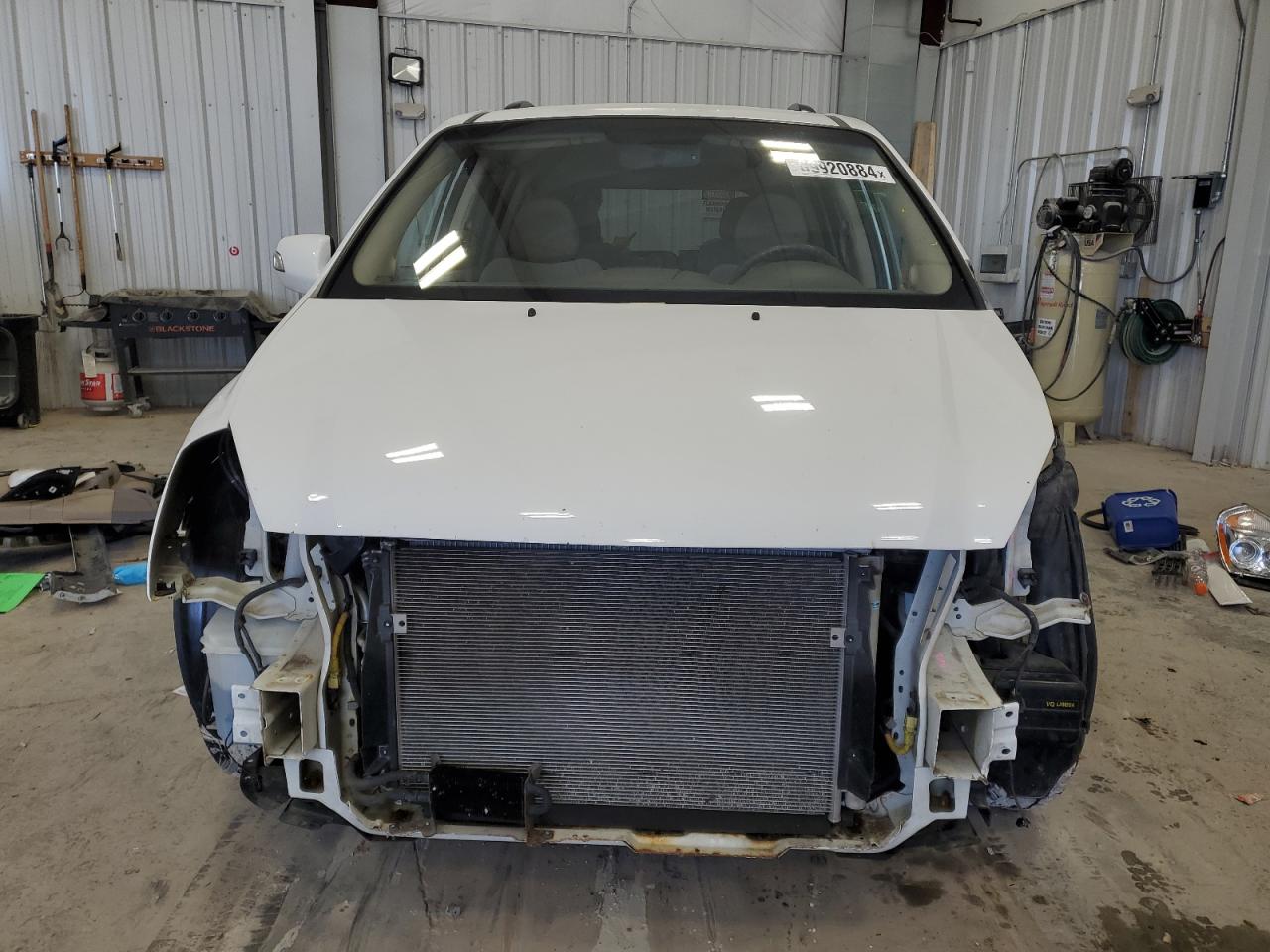 2012 KIA Sedona VIN KNDMG4C74C6416423 Copart auction photo, front end damage thumbnail 5