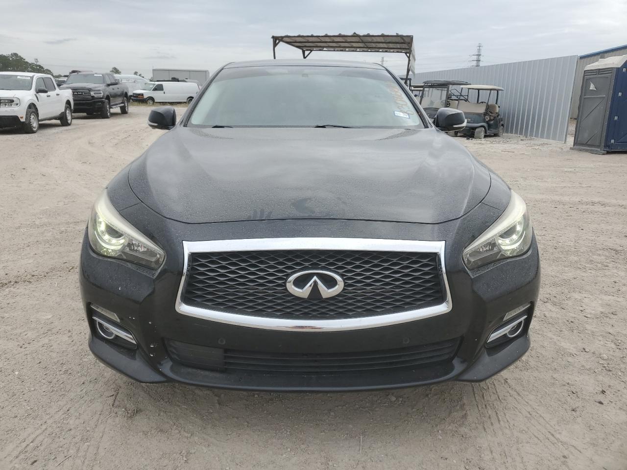 2016 Infiniti Q50 VIN JN1EV7AP0GM303569 Copart auction photo, side damage thumbnail 5