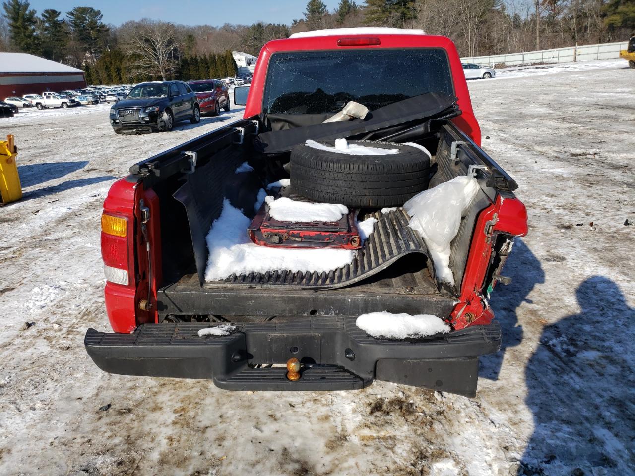 2006 Ford Ranger VIN 1FTZR15E96PA41900 Copart auction photo, rear end damage thumbnail 6