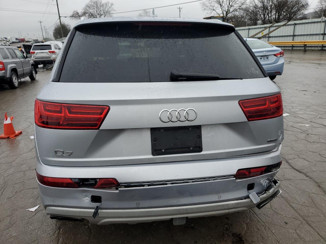 2018 Audi Q7 VIN WA1LHAF71JD013277 Copart auction photo, front end damage thumbnail 6