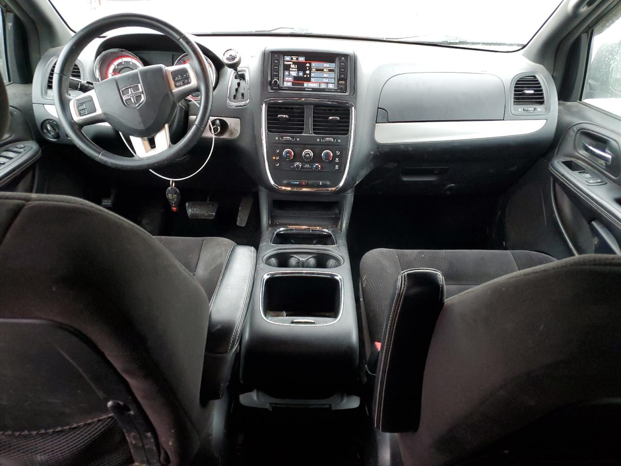 2014 Dodge Caravan VIN 2C4RDGCG6ER163343 Copart auction photo, front end damage thumbnail 8