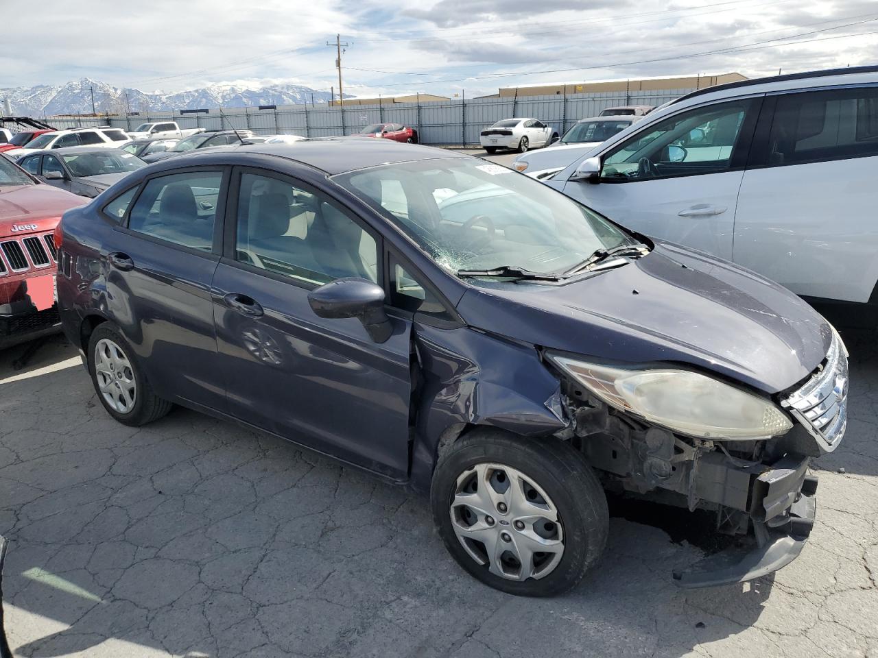 2012 Ford Fiesta VIN 3FADP4BJ9CM159620 Copart auction photo, front end damage thumbnail 4