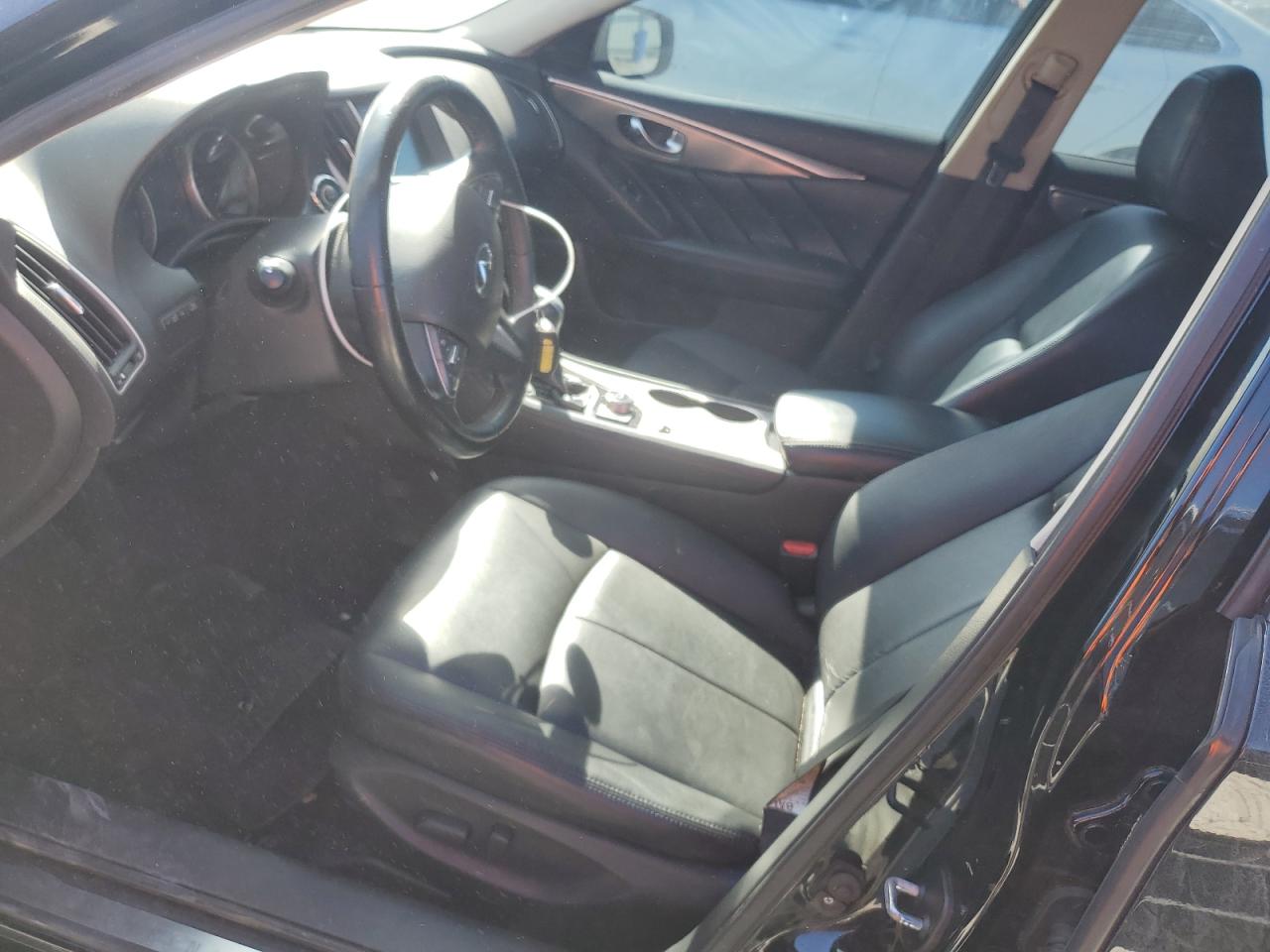 2017 Infiniti Q50 VIN JN1EV7AP0HM740201 Copart auction photo, vandalism damage thumbnail 7