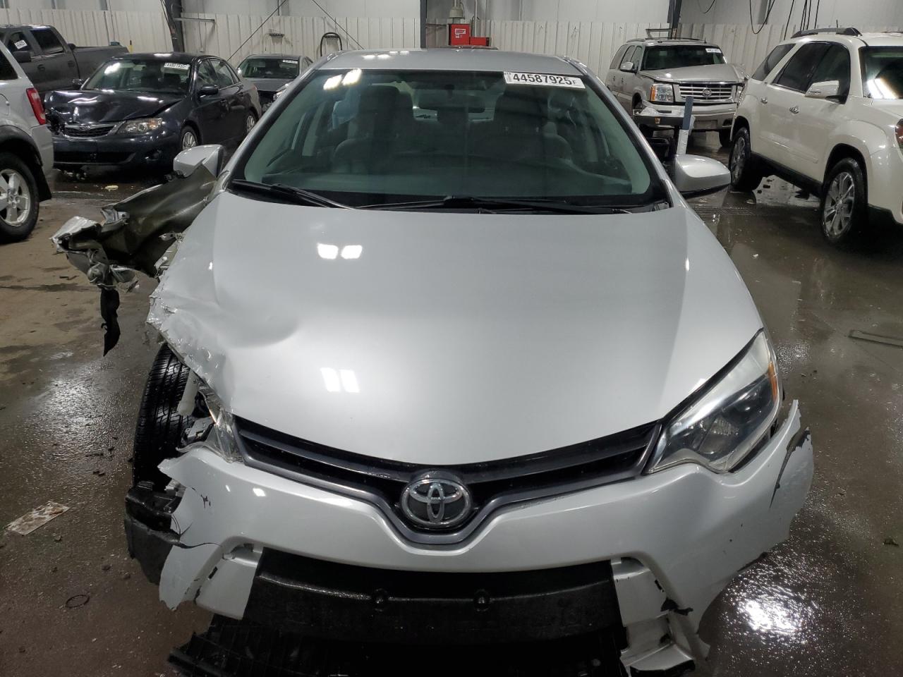 2015 Toyota Corolla VIN 2T1BURHE2FC356787 Copart auction photo, front end damage thumbnail 5