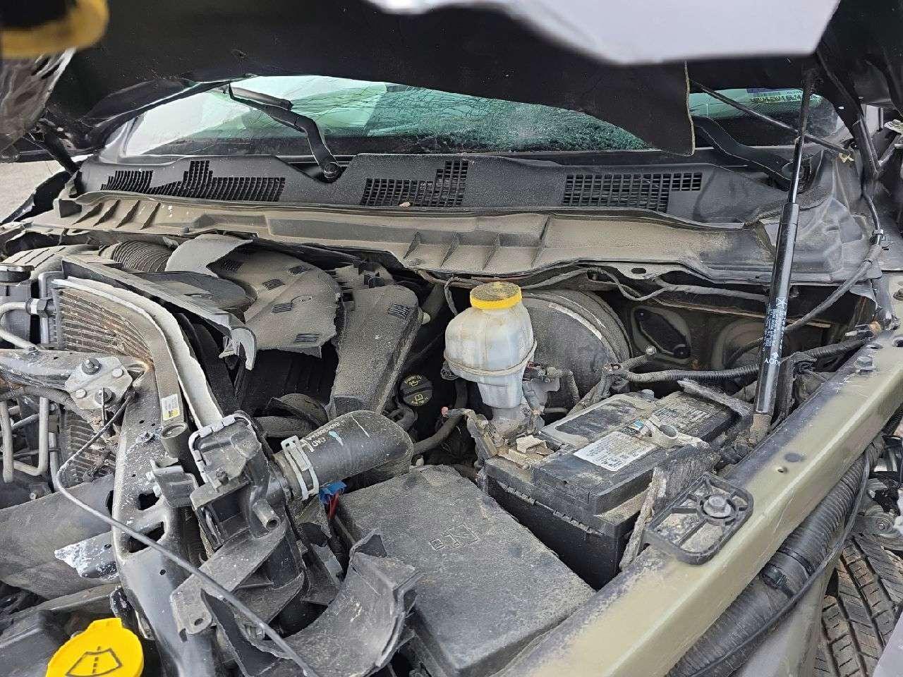 2019 RAM 1500 VIN 1C6RR7FG5KS518579 Copart auction photo, front end damage thumbnail 12