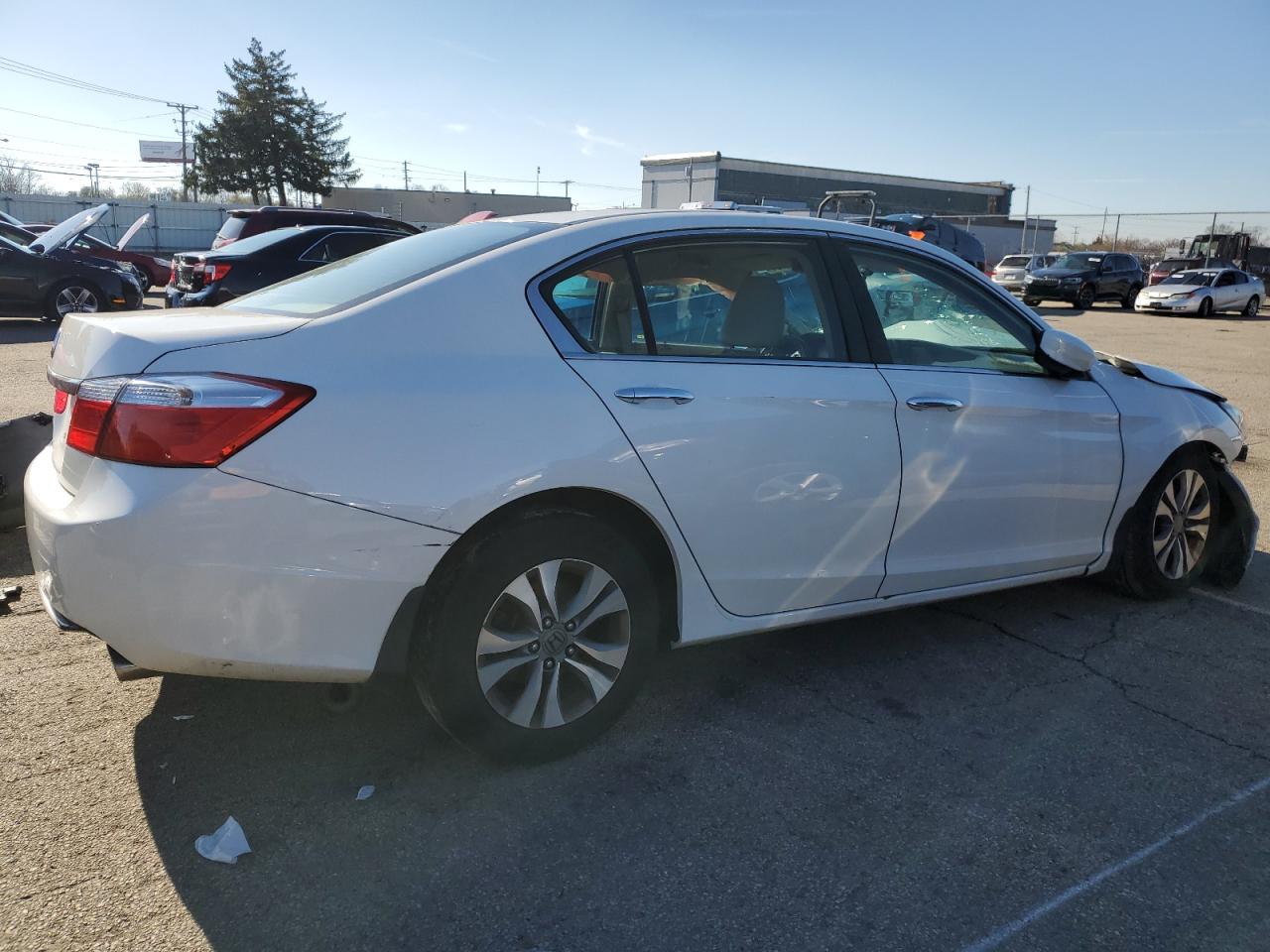 2014 Honda Accord VIN 1HGCR2F35EA279772 Copart auction photo, front end / undercarriage damage thumbnail 3