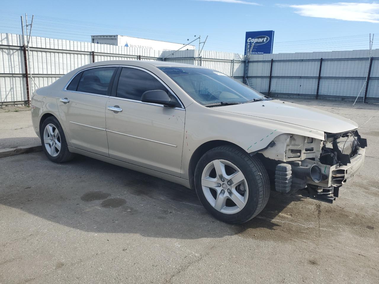 2012 Chevrolet Malibu VIN 1G1ZB5E08CF110411 Copart auction photo, front end damage thumbnail 4