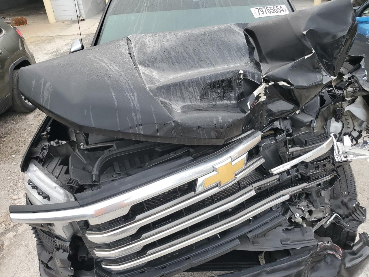 2023 Chevrolet Silverado VIN 2GCUDJED3P1140999 Copart auction photo, front end / undercarriage damage thumbnail 11