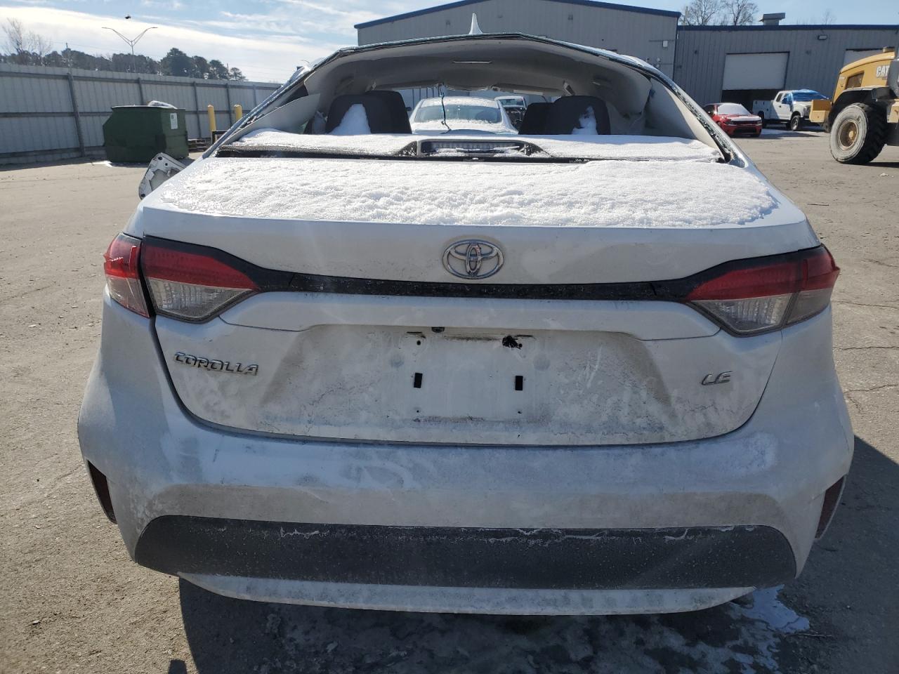2020 Toyota Corolla VIN 5YFEPRAE6LP114742 Copart auction photo, all over / rollover damage thumbnail 6