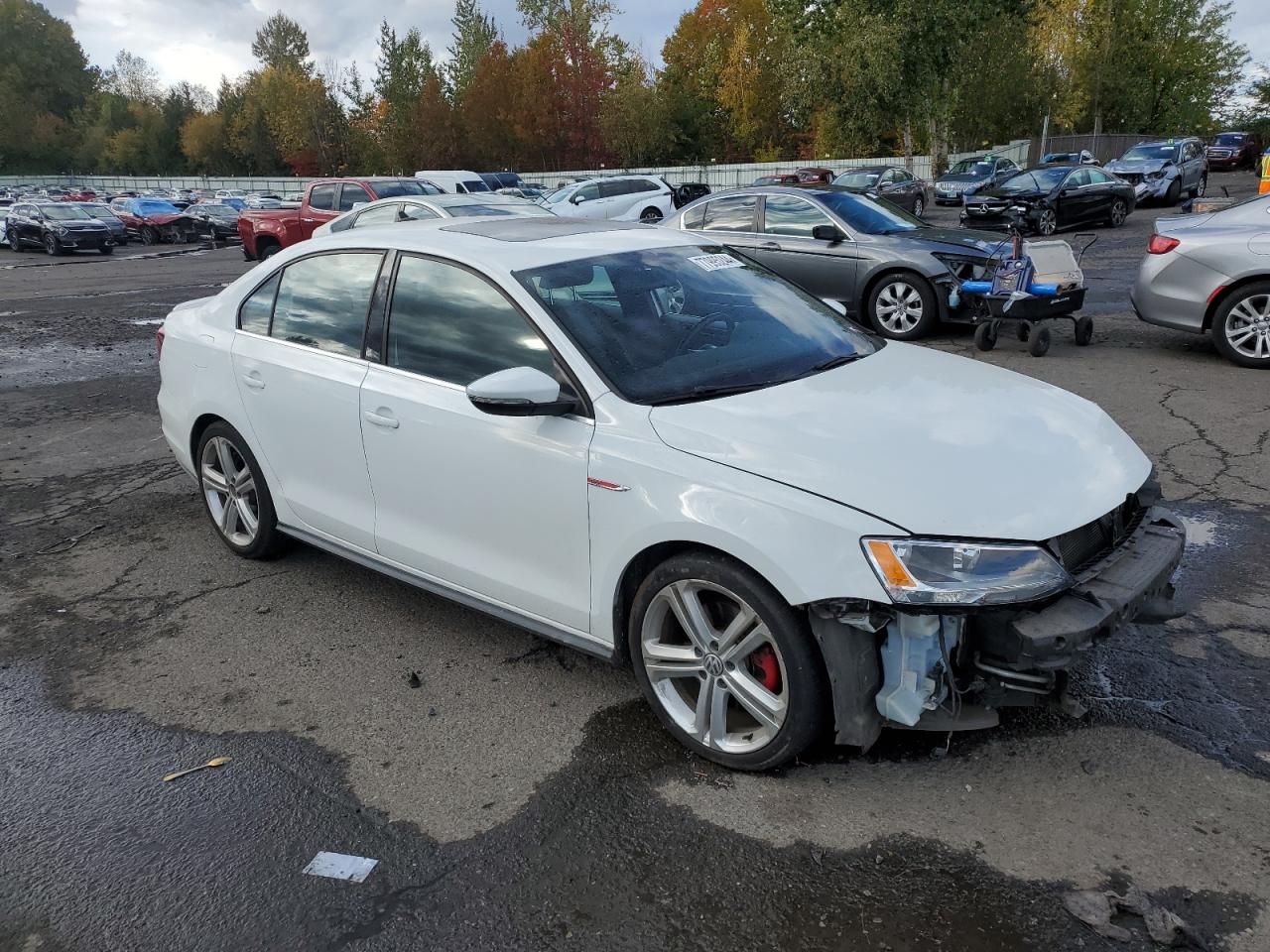 2016 Volkswagen Jetta VIN 3VW4T7AJXGM275310 Copart auction photo, front end / side damage thumbnail 4