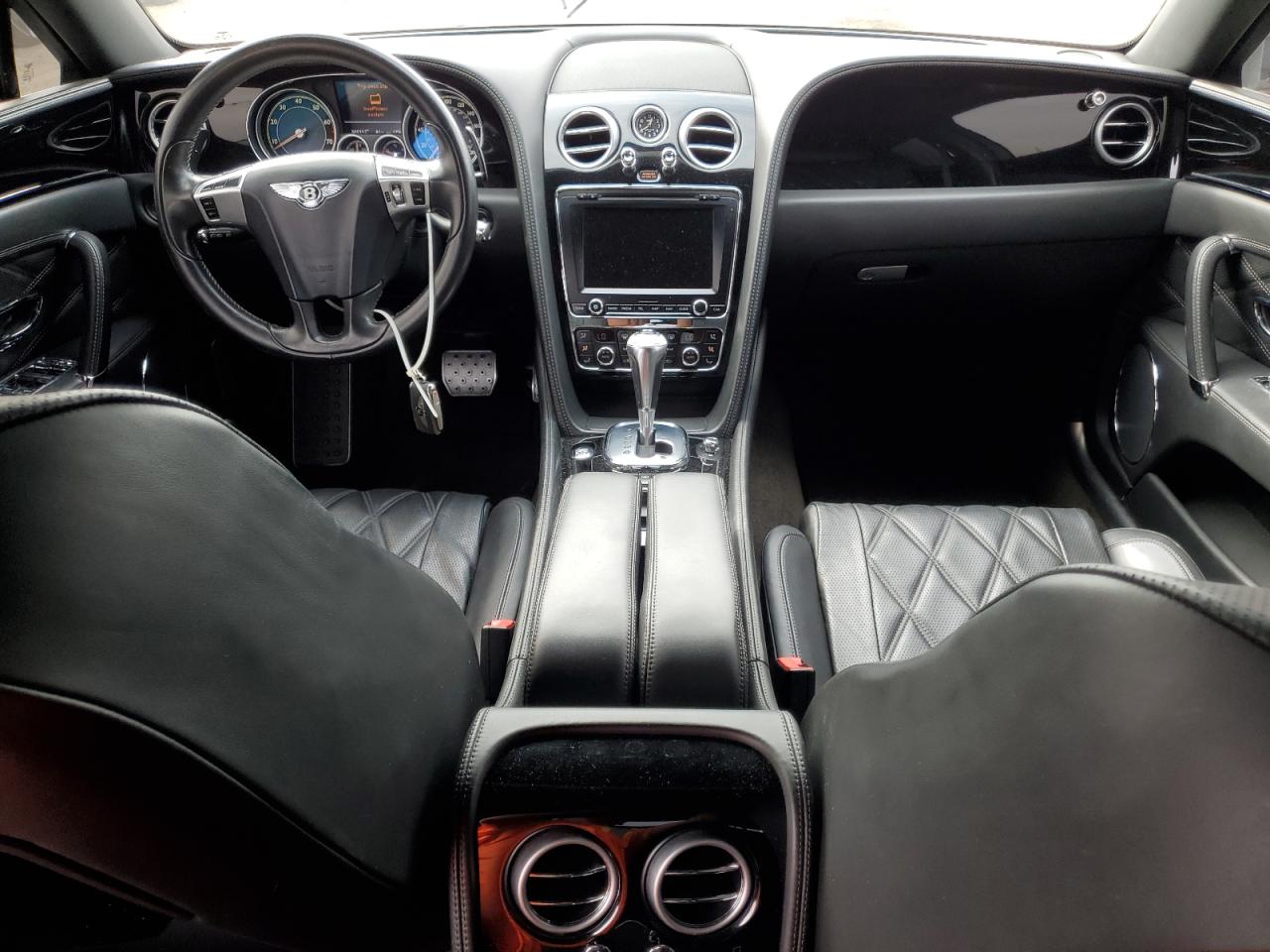 2015 Bentley Flying spur VIN SCBET9ZA0FC041610 Copart auction photo, front end damage thumbnail 8